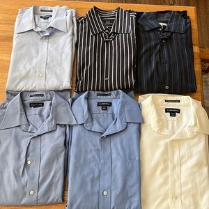 6 men dress shirts